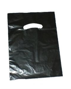 Small High Gloss Bag- Black