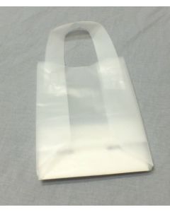Small Clear Frosted Shopper