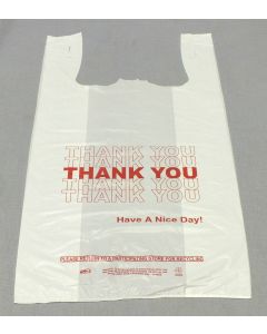 Thank You T Sack Bag- White