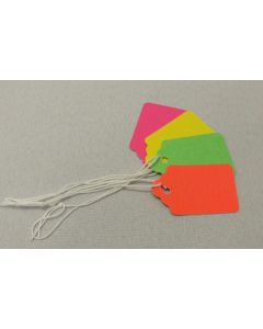 ASSORTED FLUORESCENT TAGS
