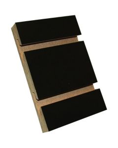 Black Slatwall Panels