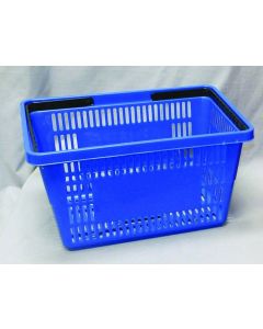 LARGE STACKABLE SHOPPING BASKETS- BLUE