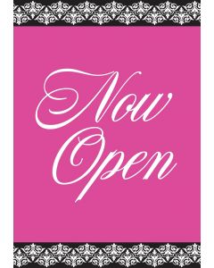 Now Open Boutique Poster