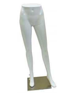 PLASTIC FEMALE PANT FORM- WHITE