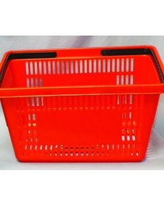 LARGE STACKABLE SHOPPING BASKETS- RED