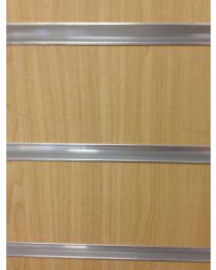 MAPLE SLATWALL- METAL EXTRUSIONS