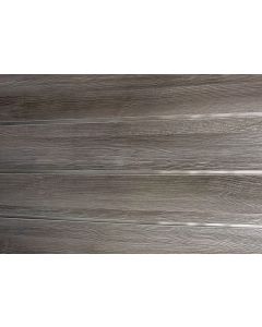 Rustic Grey Vertical Slatwall - Featuring Metal Inserts