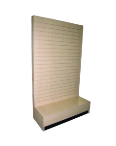 Maple Slatwall wall gondola 