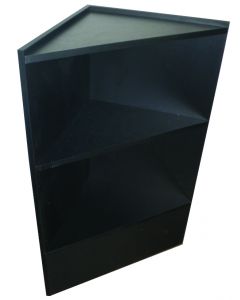 Black Solid Corner Filler Display- Knocked Down