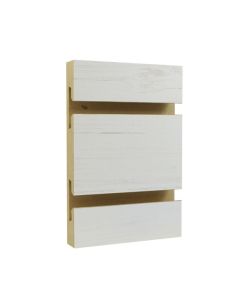 Timber Creek Oak Melamine Slatwall- 6"OC