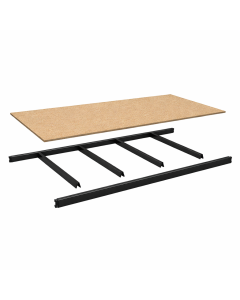 Wide Span Wood Shelf - 24 x 72