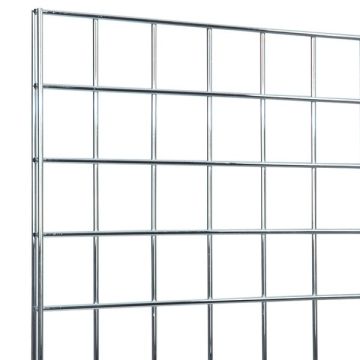 2'X7' Grid-Chrome
