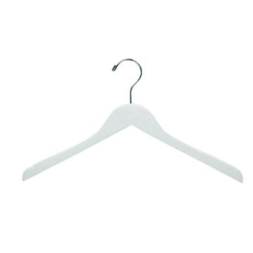 White Wood Shirt Hanger