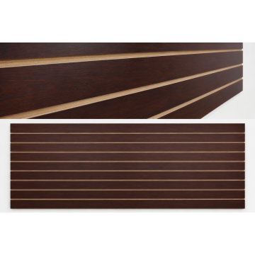 Dark Mahogany Slatwall Panels 6 Inch On Center