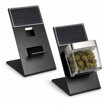 Pure View Display Easel | Countertop Pod Display Stand for Retail Merchandise