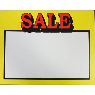 5-1/2"X7" Sale Ylw/Red/Blk-100