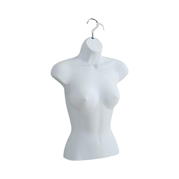 Female Torso Form- White