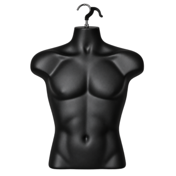 MALE TORSO FORM-BLACK