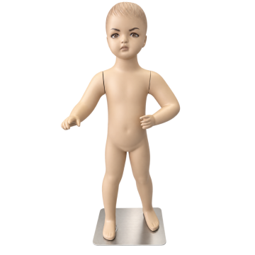 Realistic Toddler Mannequin – 2T/3T Child Retail Display