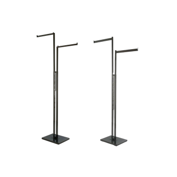 Black 2 Way Clothing Rack  