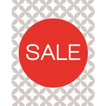 red dot sale poster