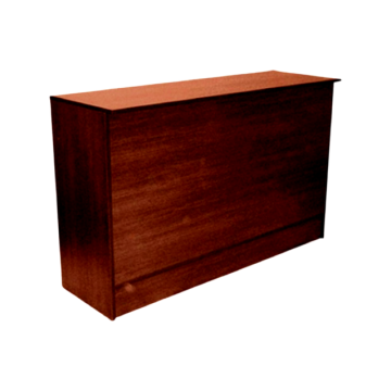Mahogany Wrap Counters