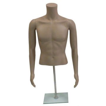 Half Torso Male- Flesh 