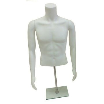 Half Torso Male- White