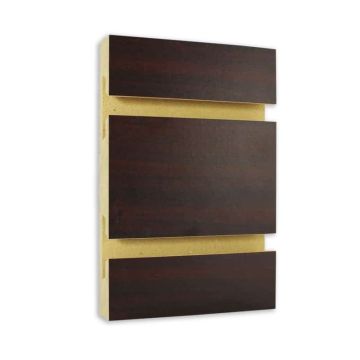 MAHOGANY SLATWALL