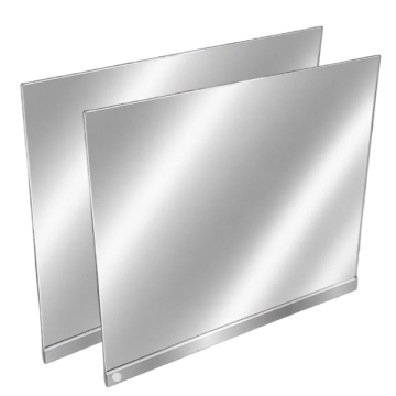 Mirrored Doors For 48" Extra Vision Showcases