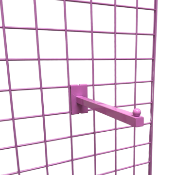 12" Grid Faceout-Pink