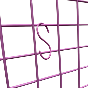 4 inch Pink S-Hooks