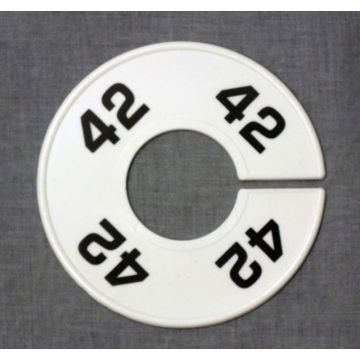 WHITE SIZE DIVIDER-42
