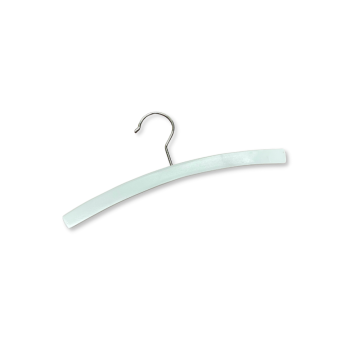 Childrens White Wood Shirt Hanger