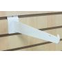 14'' SLATWALL SHELF BRACKET- WHITE thumbnail