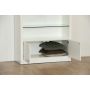90"H White Wall Showcase-- Modern Collection thumbnail