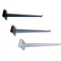 10'' Slatwall Shelf Bracket- White thumbnail