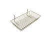 Slatwall/Grid Shallow Basket- Chrome thumbnail