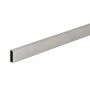 4' Rectangular Tubing Hangrail- Satin Chrome thumbnail