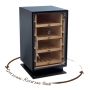 Premium Black Cigar Humidor with 250-Cigar Capacity thumbnail