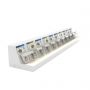 Planter Display For FlowerBoxes™ Gloss White- 47"L With Light thumbnail