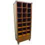 Natural Mahogany Hat Cube Display thumbnail