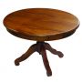 42" ROUND DISPLAY TABLE- Natural Mahogany thumbnail