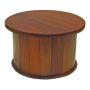 20" ROUND TABLE RISER -Natural Mahogany thumbnail