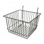 SLATWALL/GRID LARGE BASKET- BLACK thumbnail