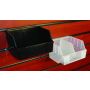 SLATWALL STANDARD STORAGE BOX-BLACK thumbnail
