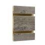 Stormy Oak Melamine Rustic Slatwall thumbnail