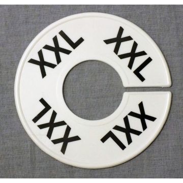 WHITE SIZE DIVIDER-XXL