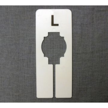White Queen Size Divider-L