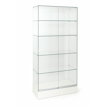 Glass Tower- Black Base 